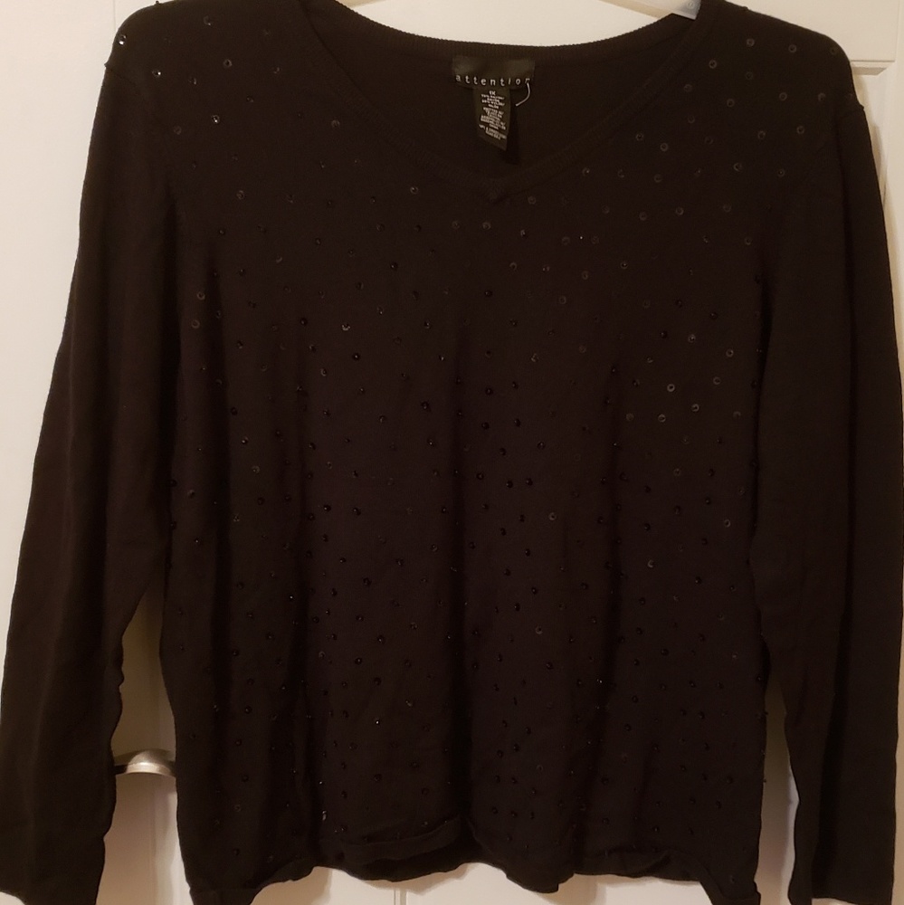 Attention Sweater with accents
